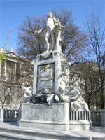 ウィーン（オーストリア）のモーツァルト像