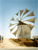 ギリシャの風車