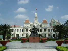 ホーチミン（ベトナム）の市民ホール